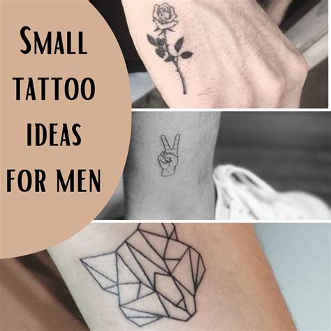 men's first tattoo ideas|starter tattoos for men.